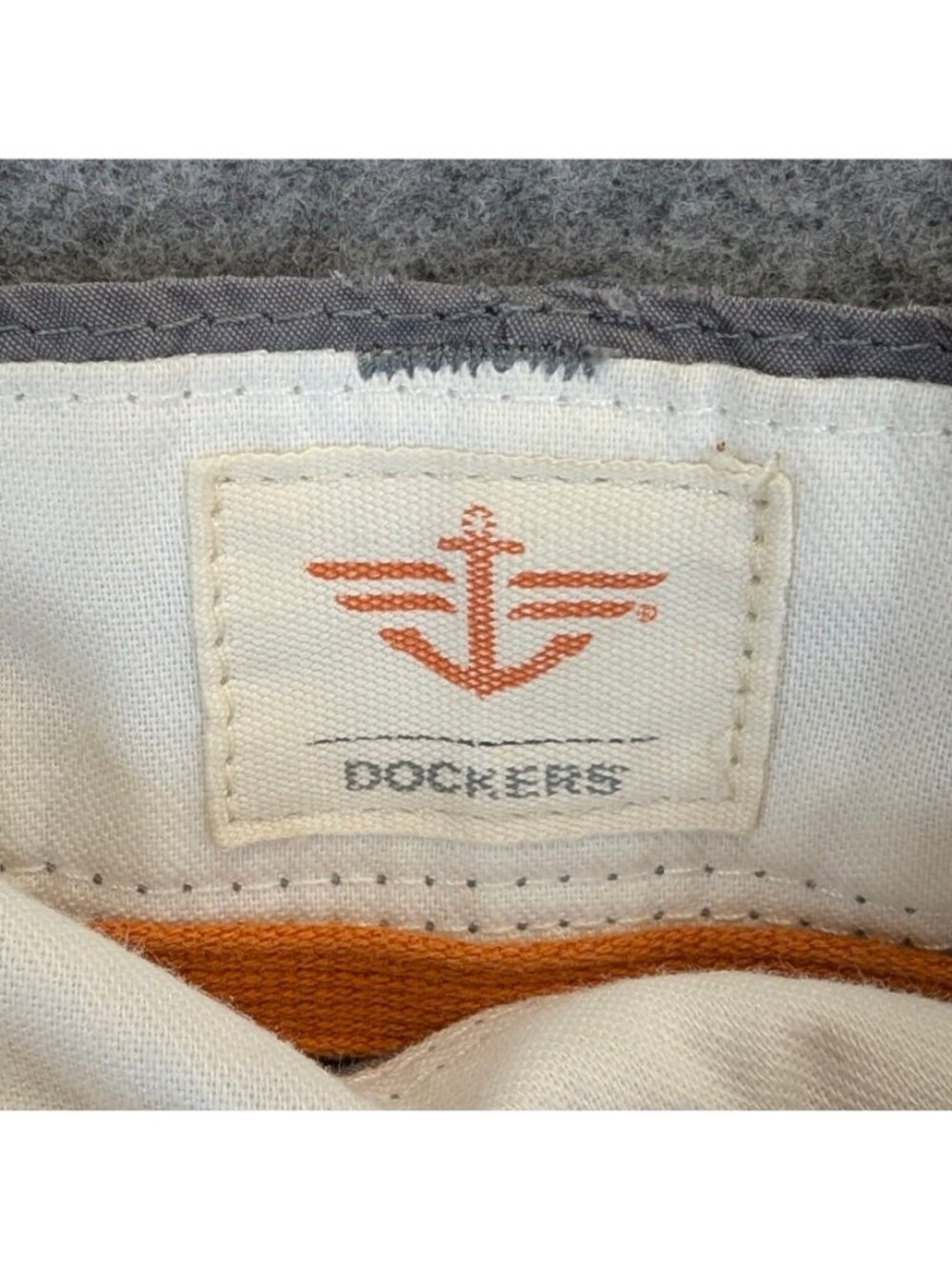 Dockers Mens Size 34 Shorts Gray w Cargo Pockets Casual Lightweight Style - Picture 5 of 8